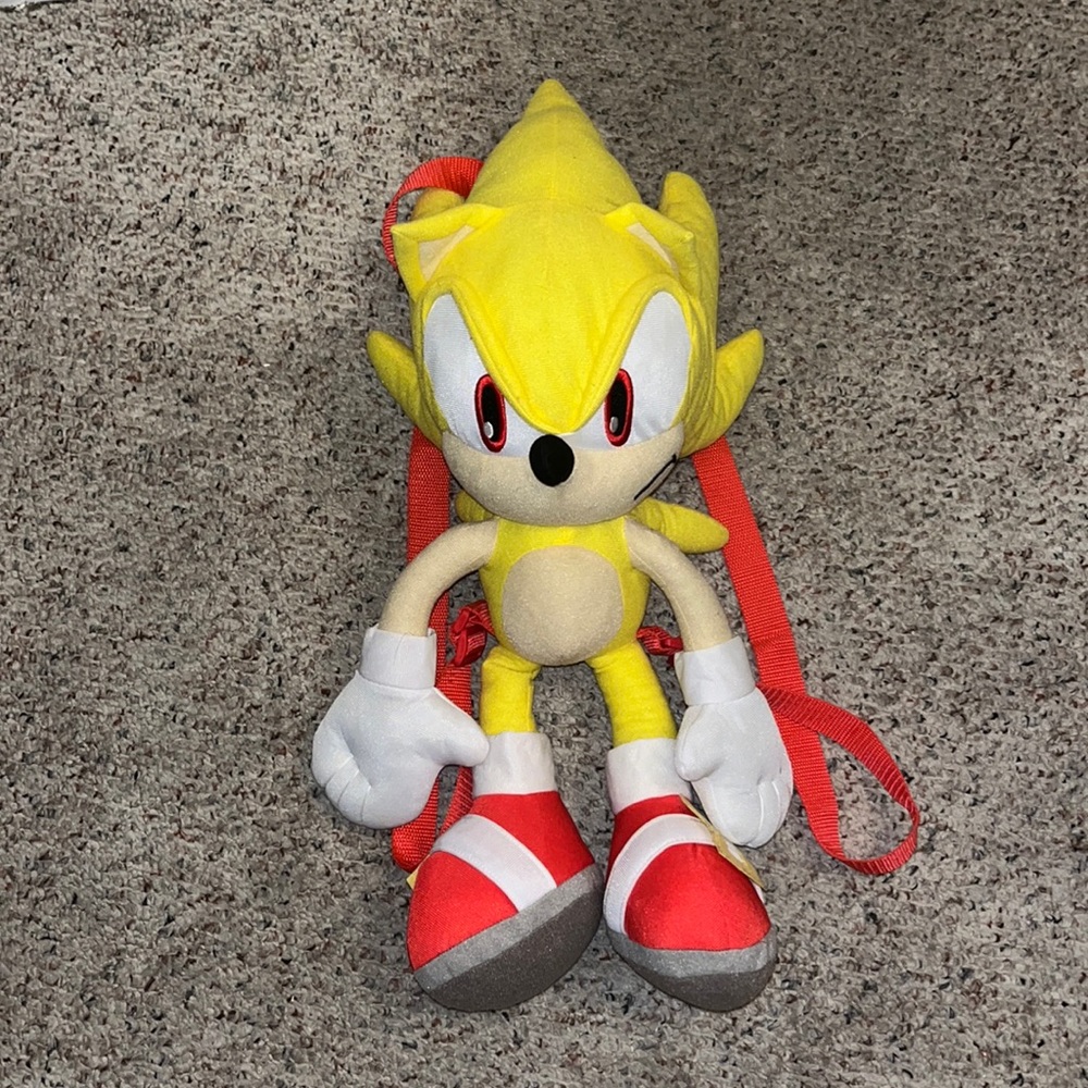 Sonic The Hedgehog Franchise - Golden Sonic back accessory